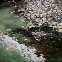 Steine im Wasser